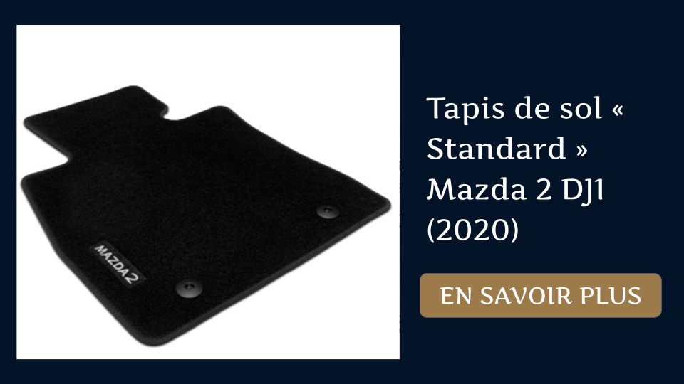accessoires-mazda_Tapis de sol « Standard » Mazda 2 DJ1 (2020)